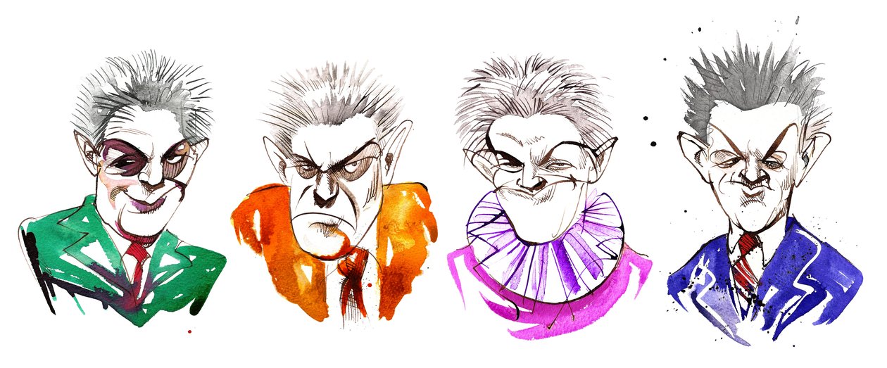 Carl Nielsen, karikatúra alkotó: Neale Osborne
