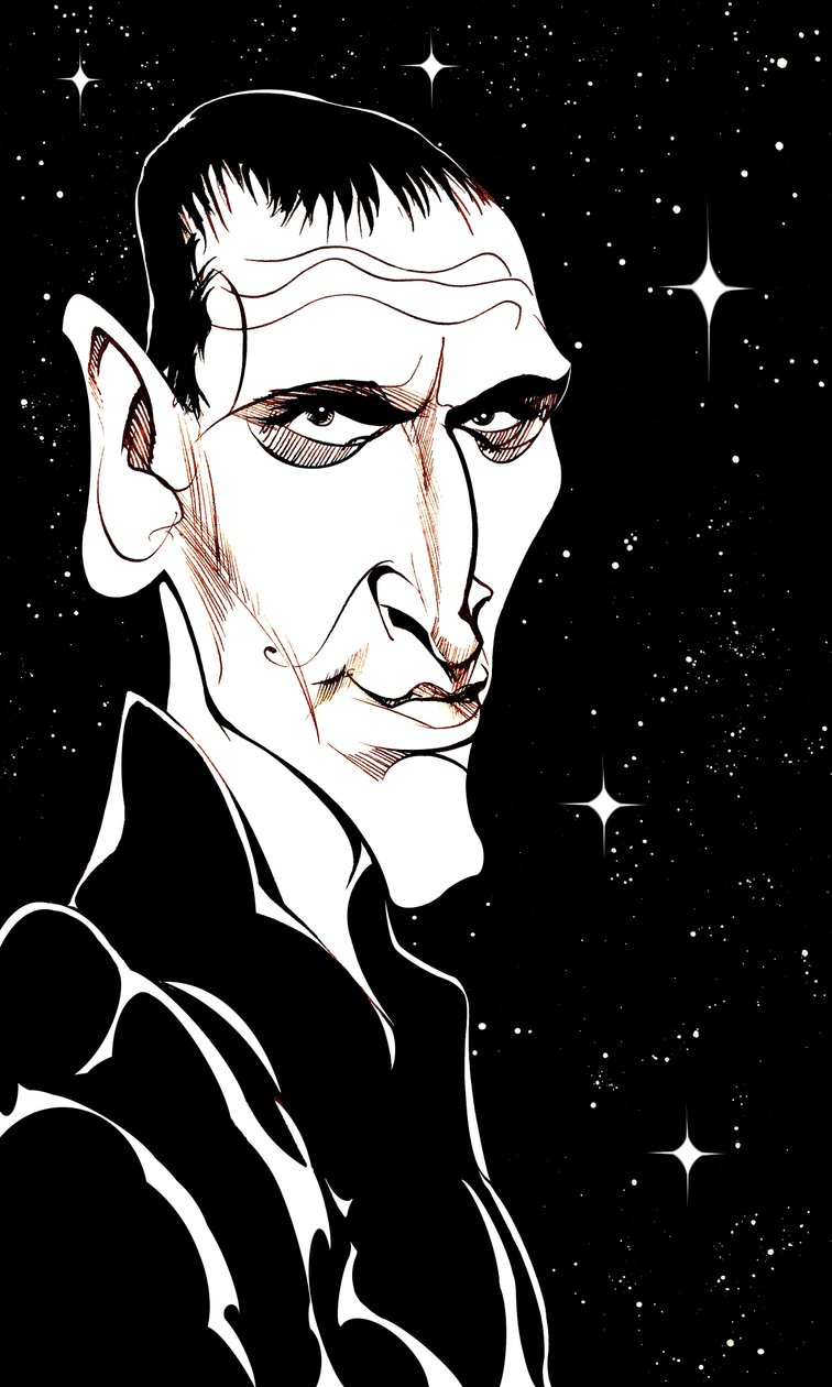 Christopher Eccleston a Doctor Who szerepében a BBC azonos nevű televíziós sorozatában alkotó: Neale Osborne