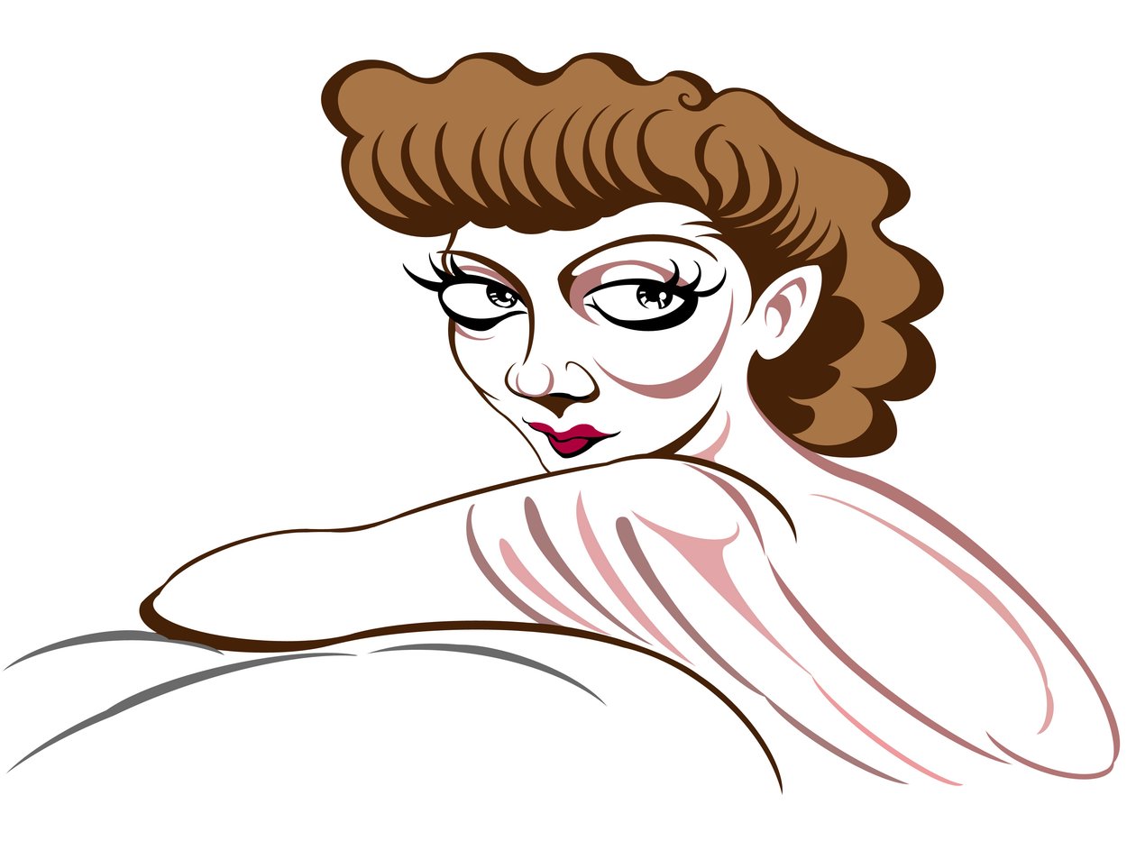 Claudette Colbert, 2018 (inkdigital) alkotó: Neale Osborne