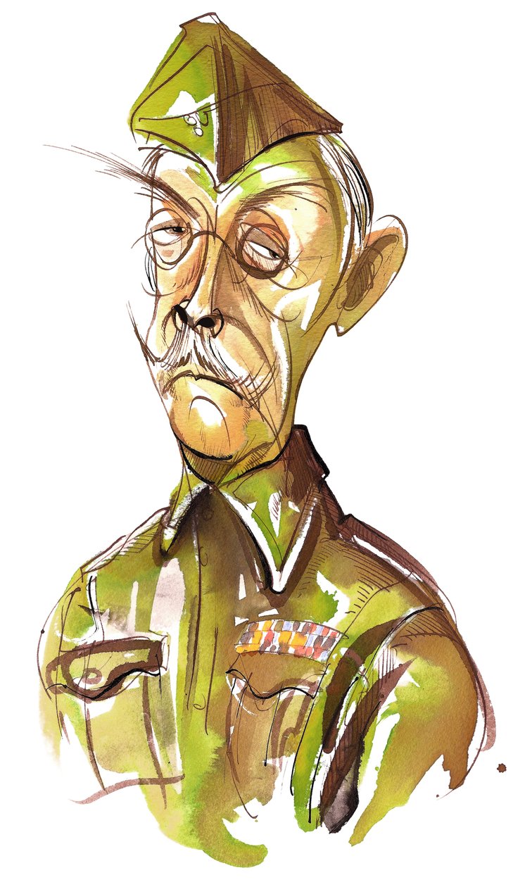 Clive Dunn Jack Jones tizedest alakítja a BBC televíziós vígjátékában, a Dads Army alkotó: Neale Osborne
