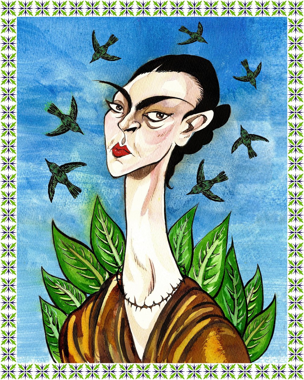 Frida Kahlo alkotó: Neale Osborne