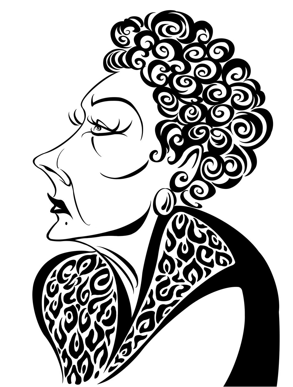 Gloria Swanson, 2018 alkotó: Neale Osborne