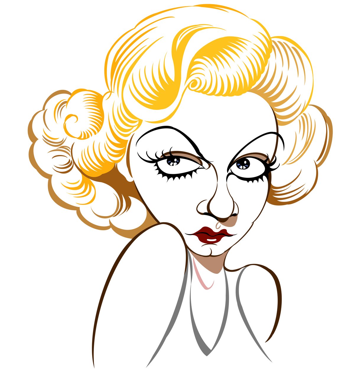 Jean Harlow, 2018 alkotó: Neale Osborne