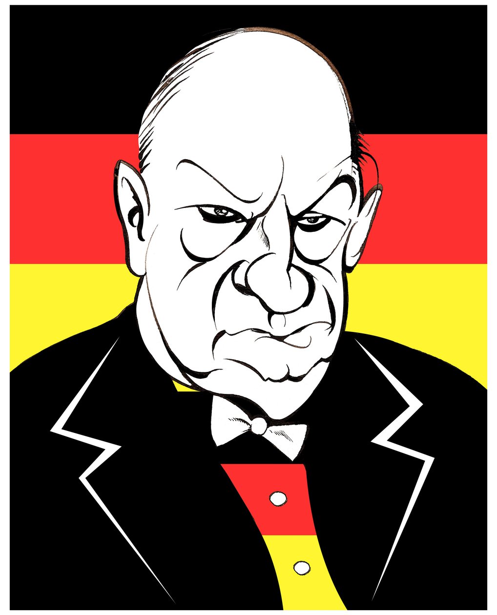 Paul Hindemith - német zeneszerző, karmester és brácsa, 1895-1963 alkotó: Neale Osborne