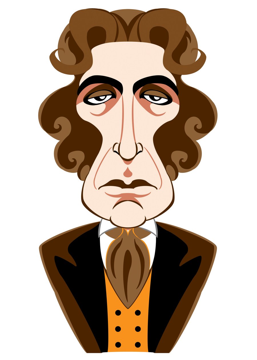Paul McGann mint Doctor Who - karikatúra alkotó: Neale Osborne