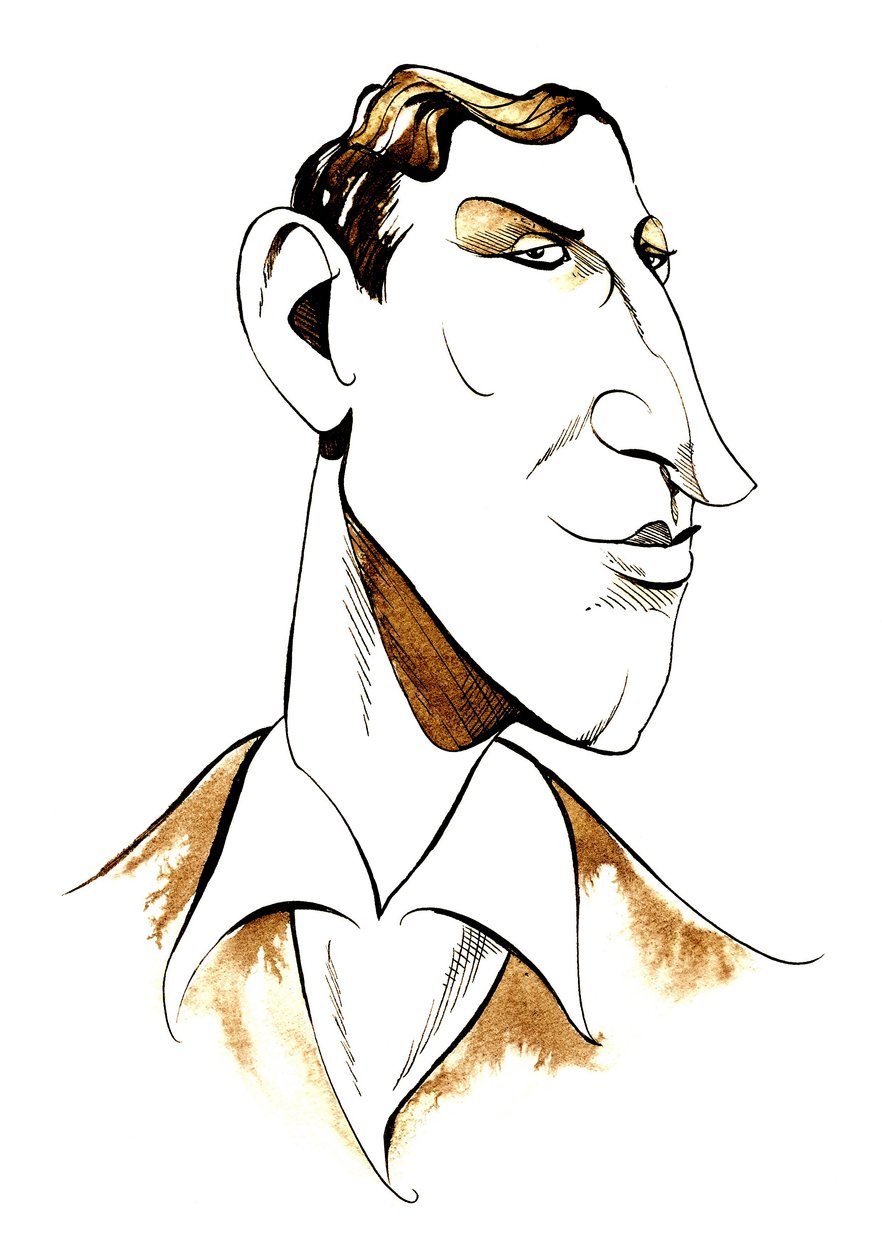 Siegfried Sassoon angol költő és regényíró, 1886-1967 alkotó: Neale Osborne