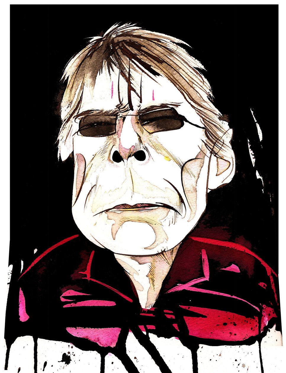 Stephen King – amerikai horroríró, 1947-ben született alkotó: Neale Osborne