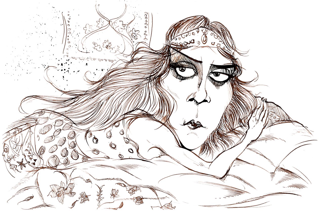 Theda Bara mint Kleopátra alkotó: Neale Osborne