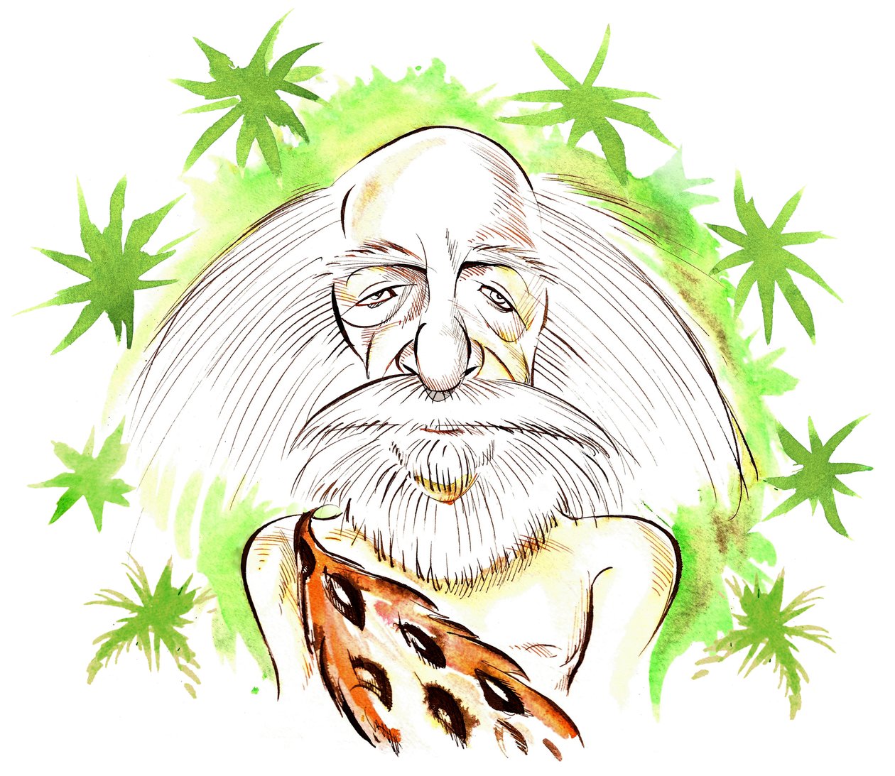 William Golding angol író, 1911-1993 alkotó: Neale Osborne