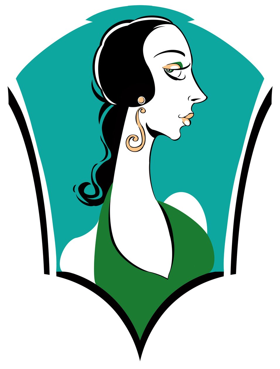 1920-as évek divatja: art deco stílus alkotó: Neale Osborne