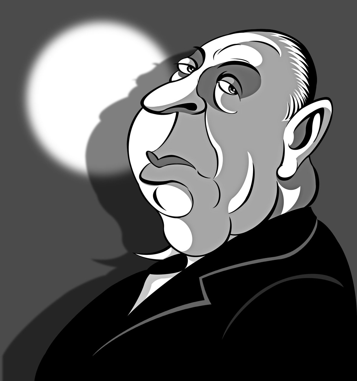 Alfred Hitchcock, 2018 alkotó: Neale Osborne