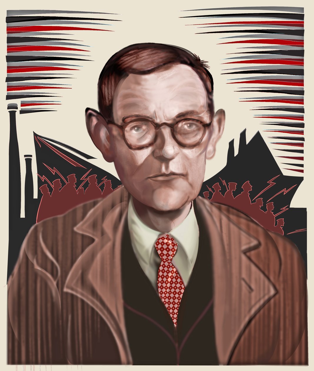 Dmitrij Sosztakovics, 2021 (digitális) alkotó: Neale Osborne