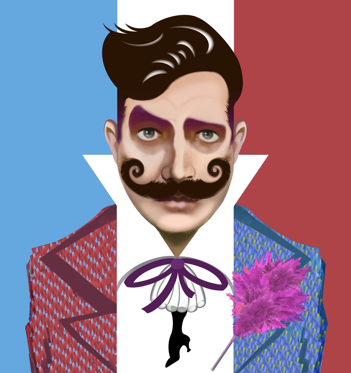 Georges Feydeau, 2021 (digitális) alkotó: Neale Osborne