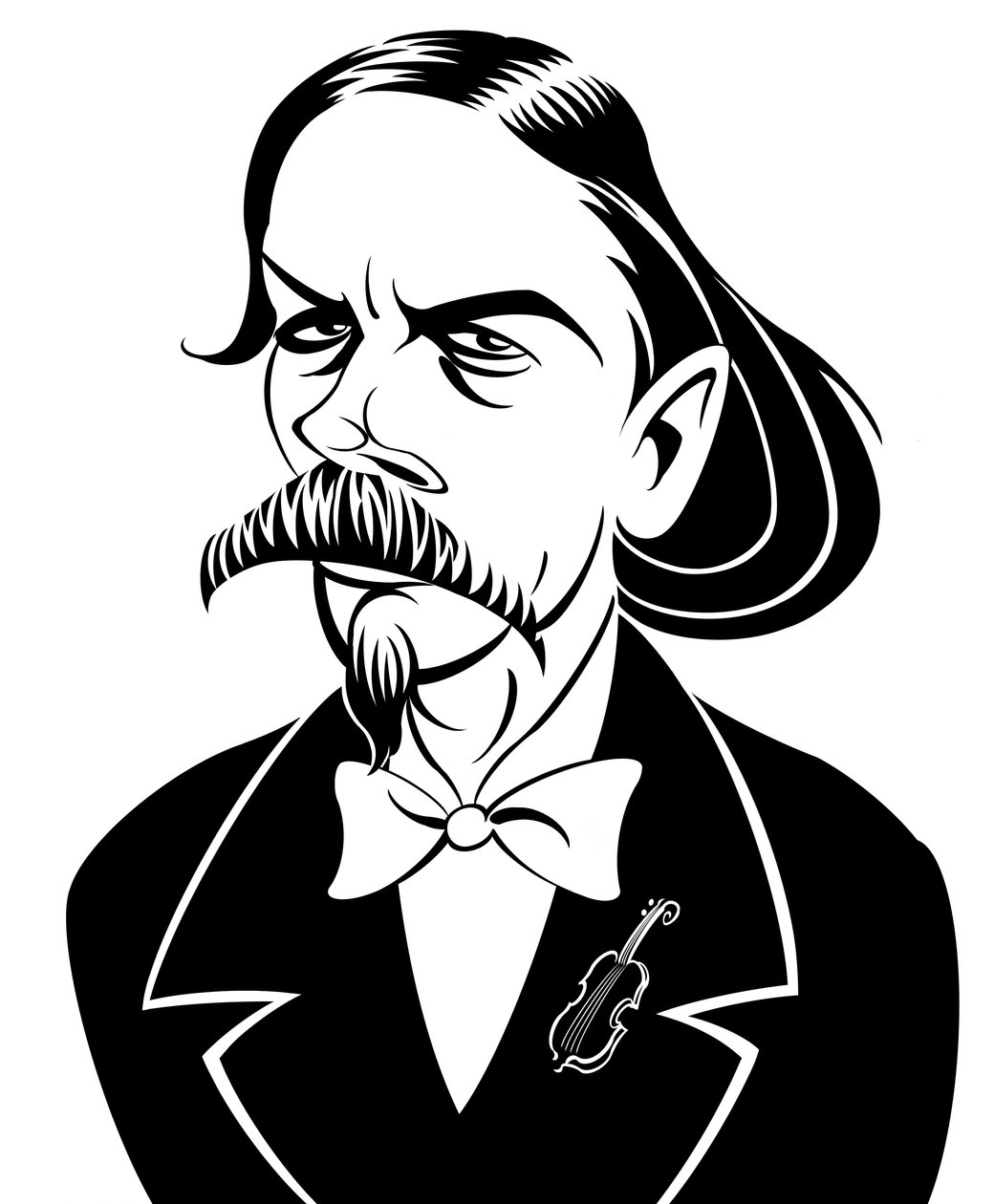 Giovanni Bottesini, 2019 (digitális) alkotó: Neale Osborne