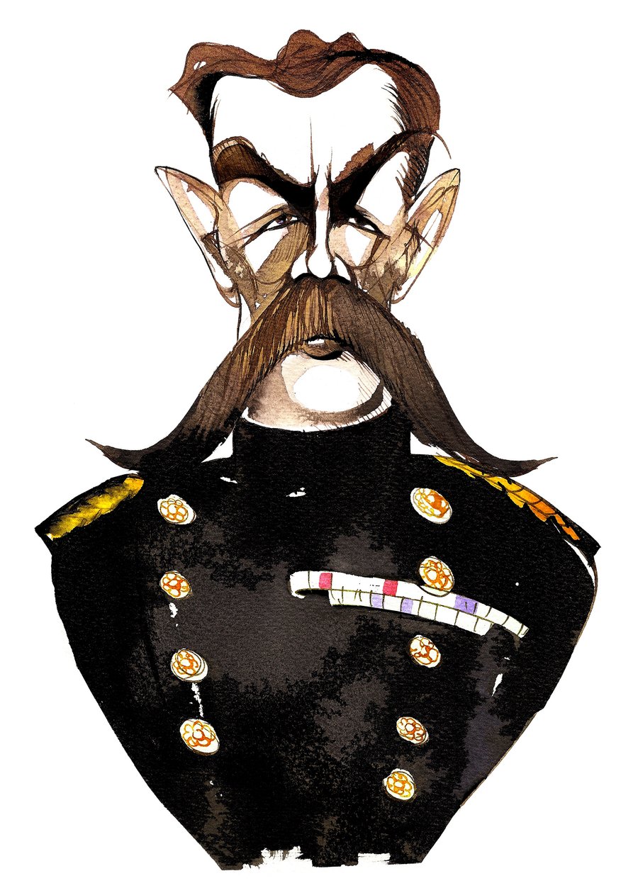 Ír származású, brit tábornagy, First Earl Kitchener alkotó: Neale Osborne