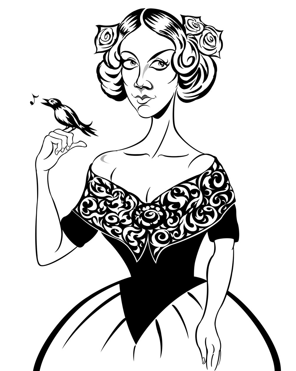 Jenny Lind, 2019 (digitális) alkotó: Neale Osborne