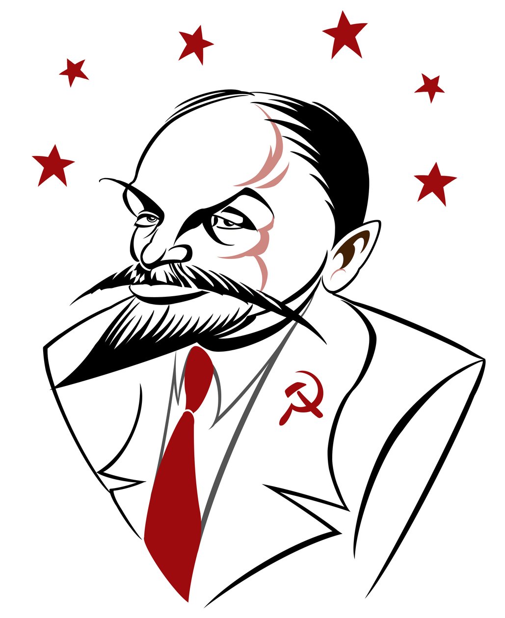Lenin, 2019 (digitális) alkotó: Neale Osborne