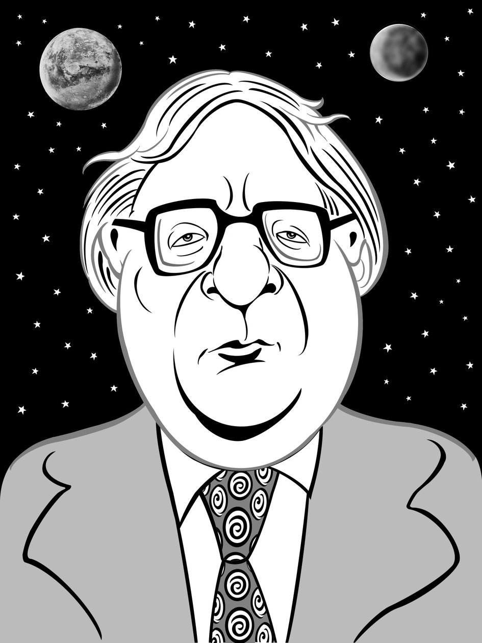 Ray Bradbury, 2019 (digitális) alkotó: Neale Osborne
