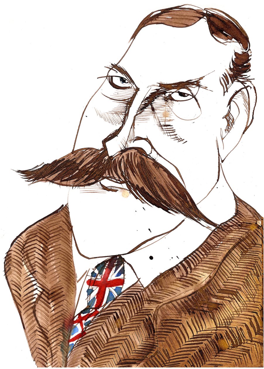 Sir Edward Elgar, 2022 (tinta) alkotó: Neale Osborne