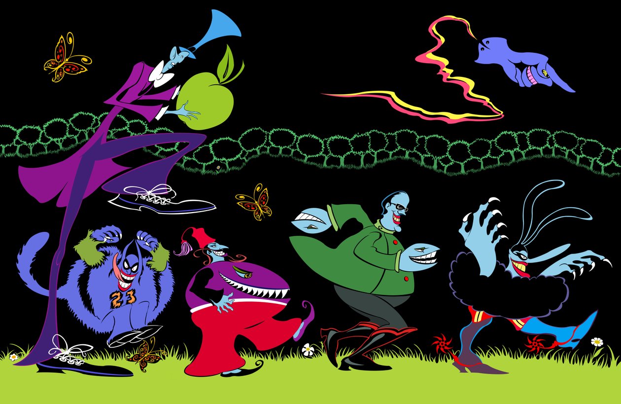 The Blue Meanies, 2023 (digitális) alkotó: Neale Osborne