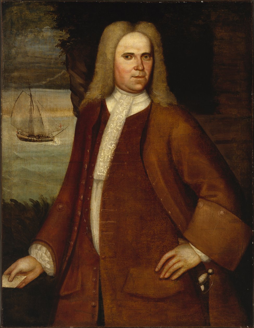 Ebenezer koporsó portréja, c. 1714-1730 alkotó: Nehemiah Partridge