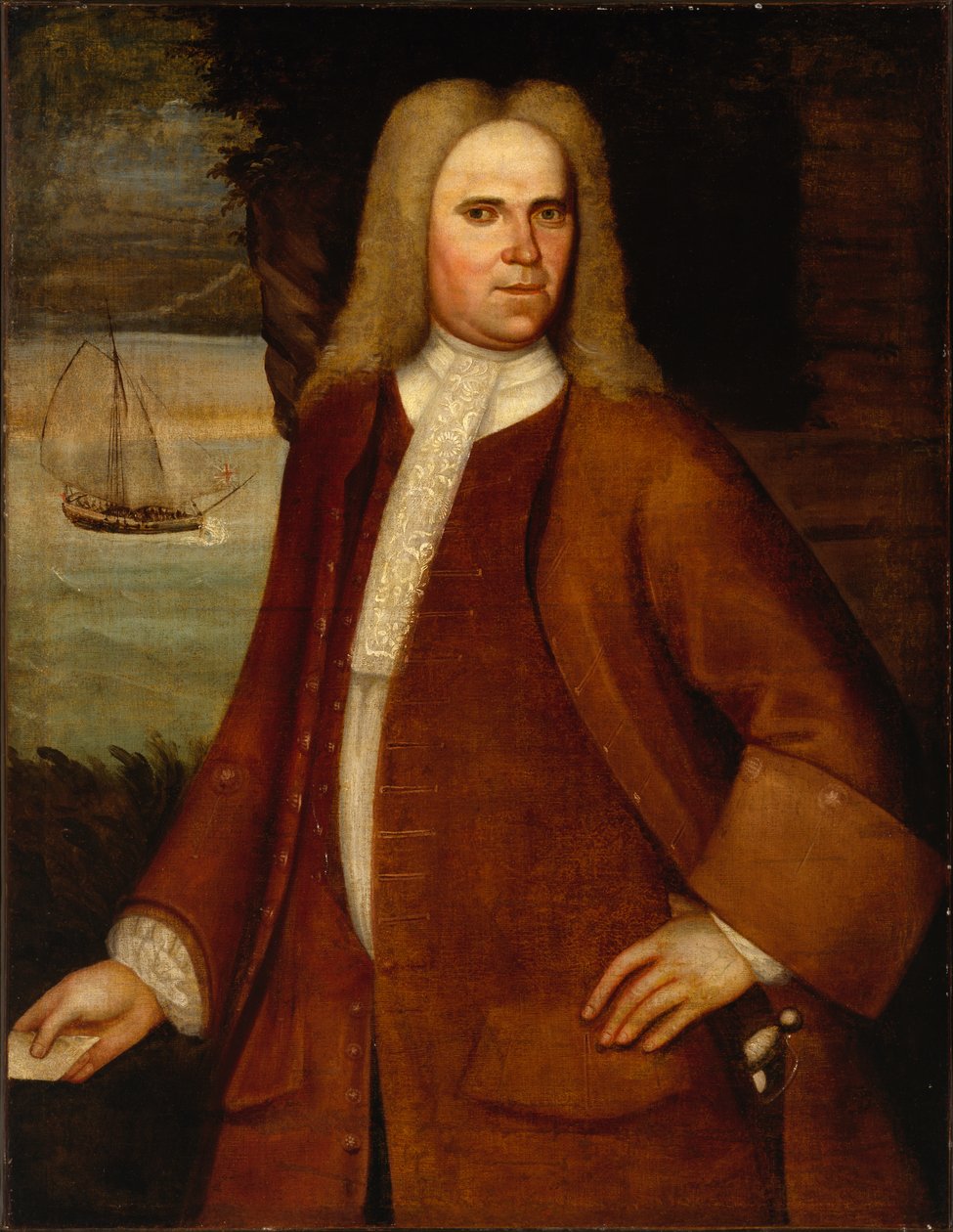 Ebenezer koporsó portréja, c. 1714-1730 alkotó: Nehemiah Partridge