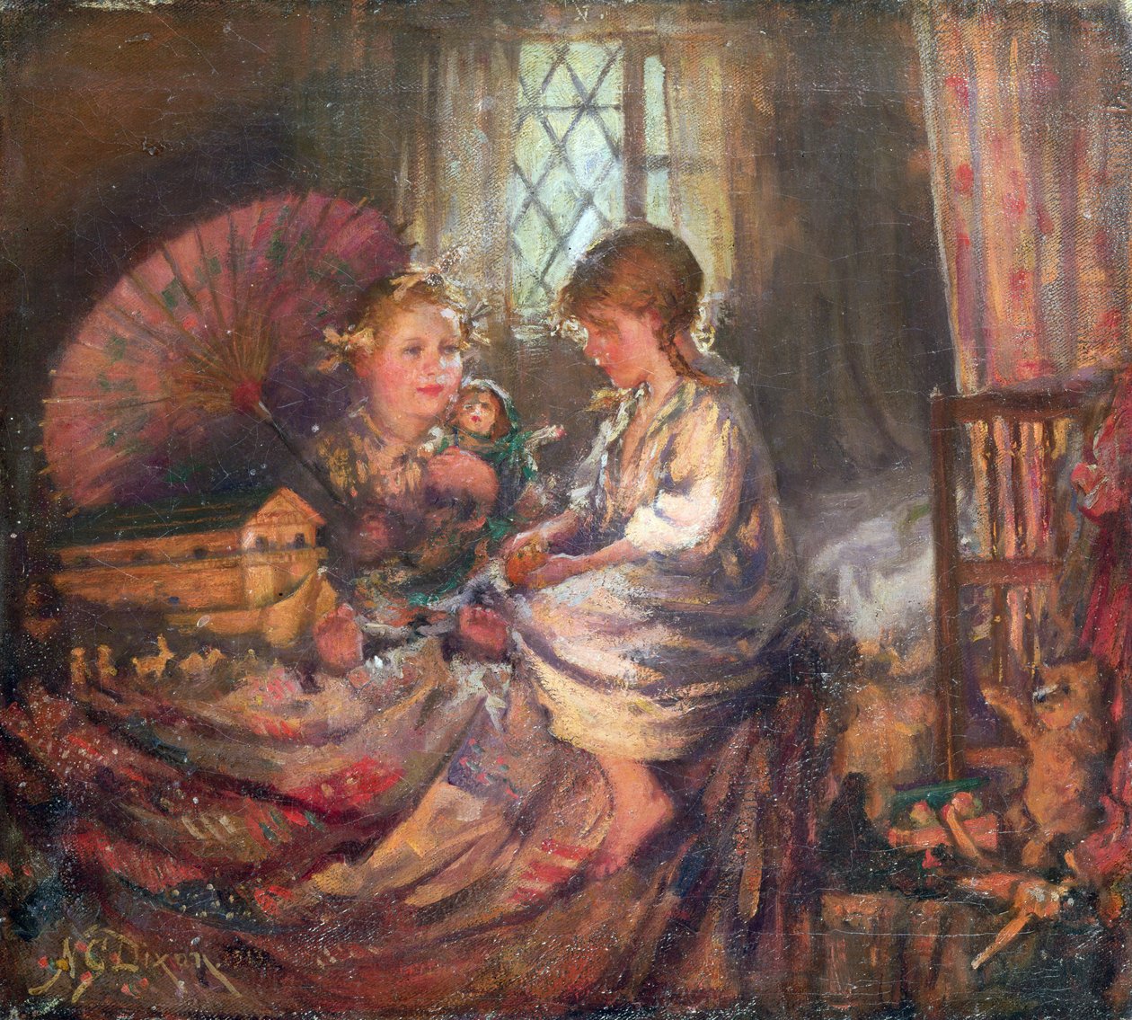 Karácsony reggel alkotó: Nellie Gertrude Dixon