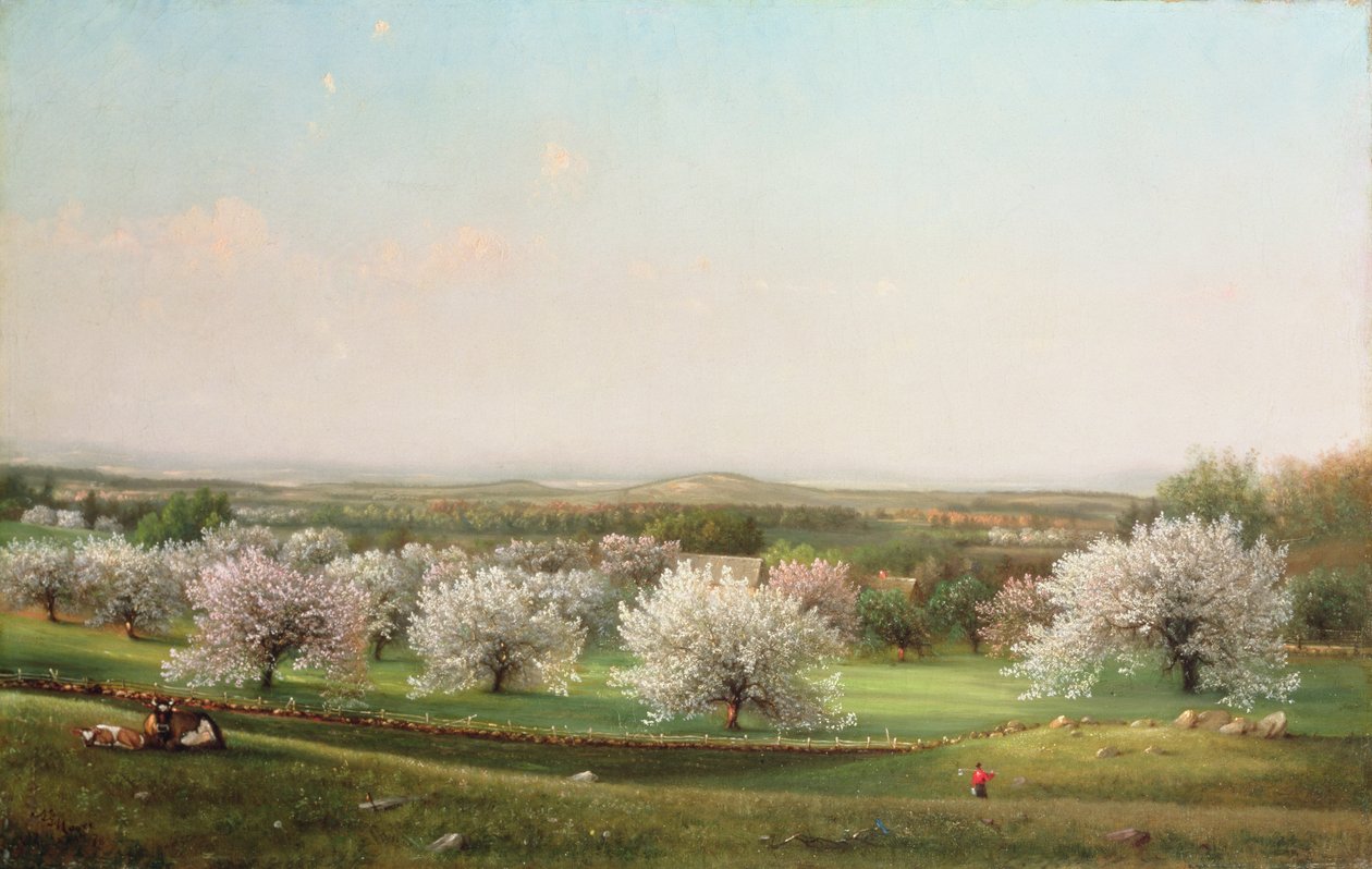 Almáskert, 1878 alkotó: Nelson Augustus Moore