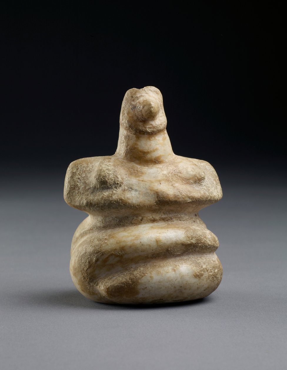 Márvány figura Patesiából, neolitikum, Kr.e. 4. század (márvány) alkotó: Neolithic