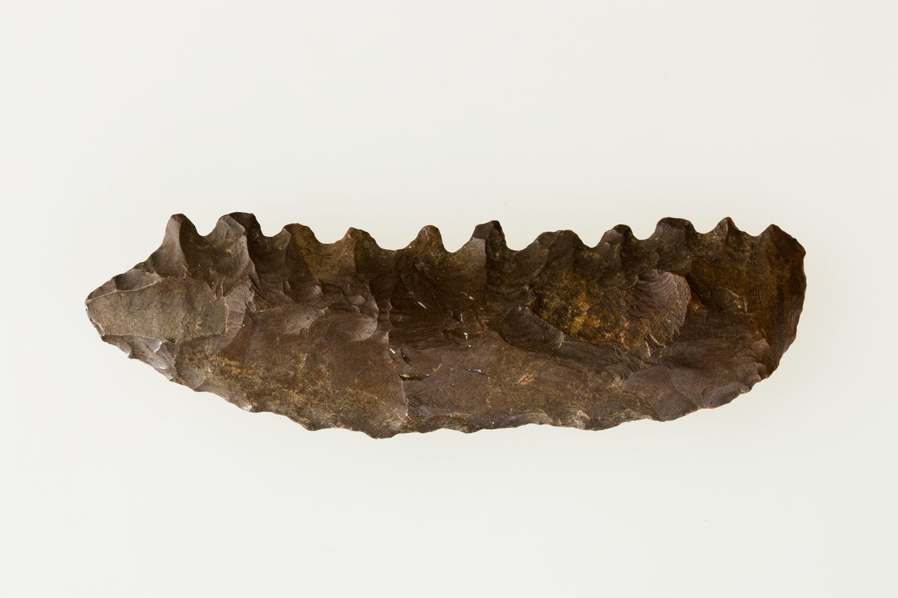 Bifaciális sarló, Kr.e. 4500–4000 (kőkő) alkotó: Neolithic Neolithic