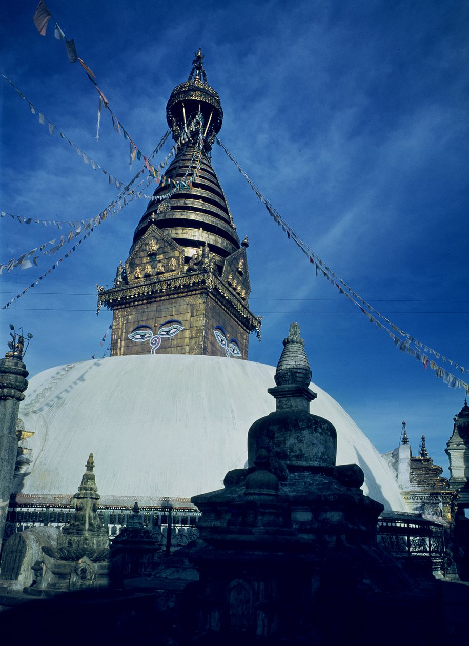 Swamyambunath sztúpa alkotó: Nepalese School