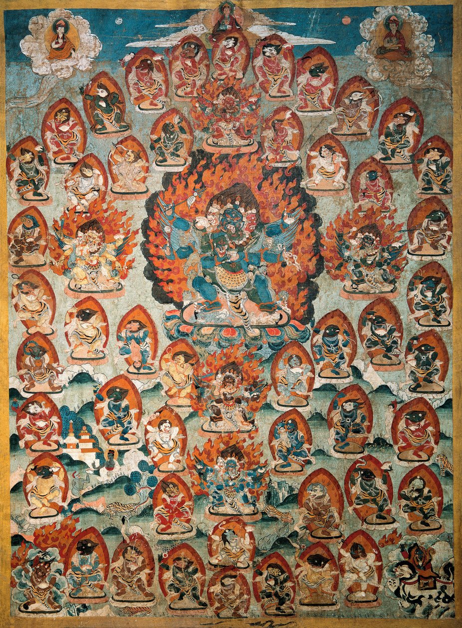 Kilátás a paradicsomra, Bard látomásai, Nepál alkotó: Nepalese School