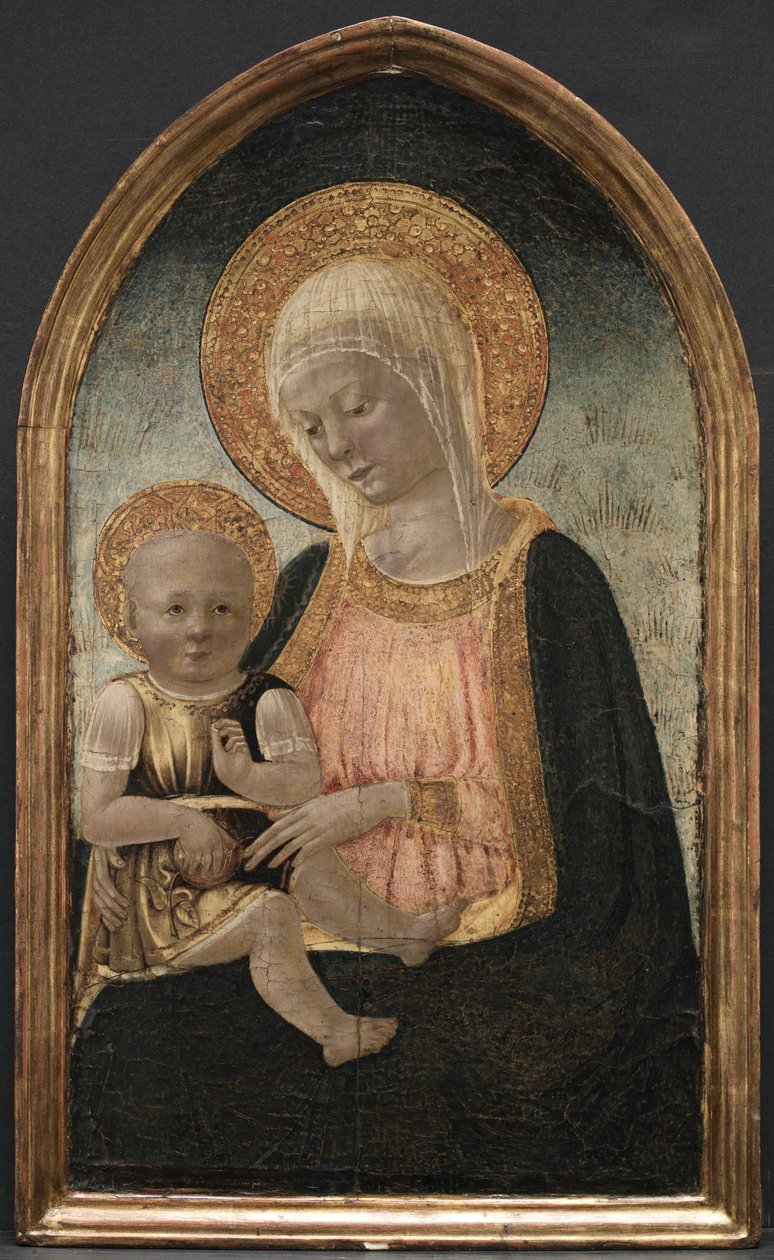 Szűz és gyermek, c. 1460. alkotó: Neri de Bicci