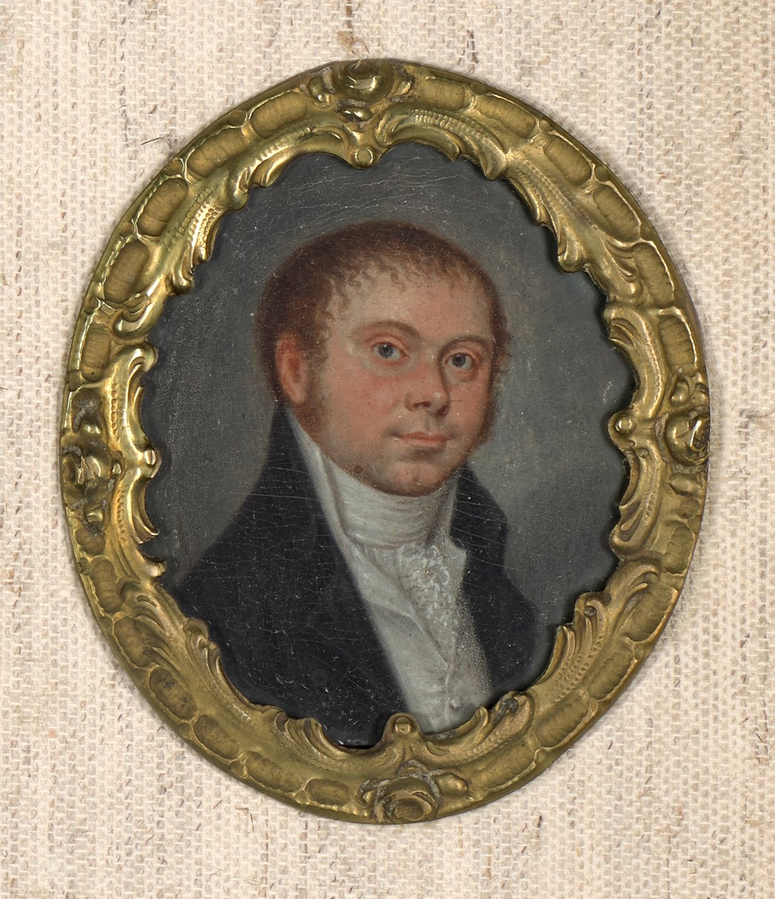 úriember portréja alkotó: Leopold Blonder