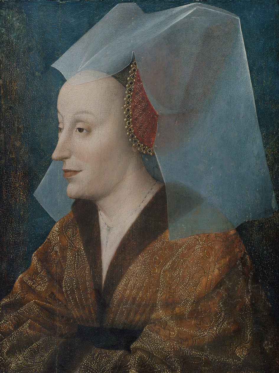 Nemesasszony portréja, 1450 körül alkotó: Netherlandish School