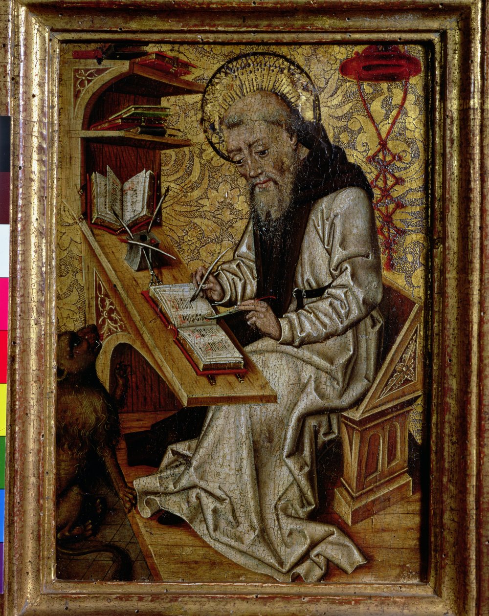 Szent Jeromos Biblia fordítása alkotó: Netherlandish School