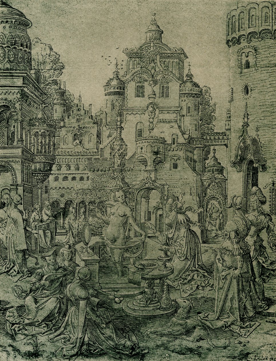 Bathsheba fürdőzés alkotó: Netherlandish School