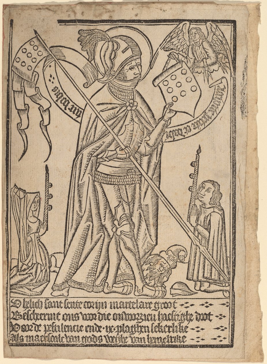 Szent György (?) alkotó: Netherlandish 15th Century