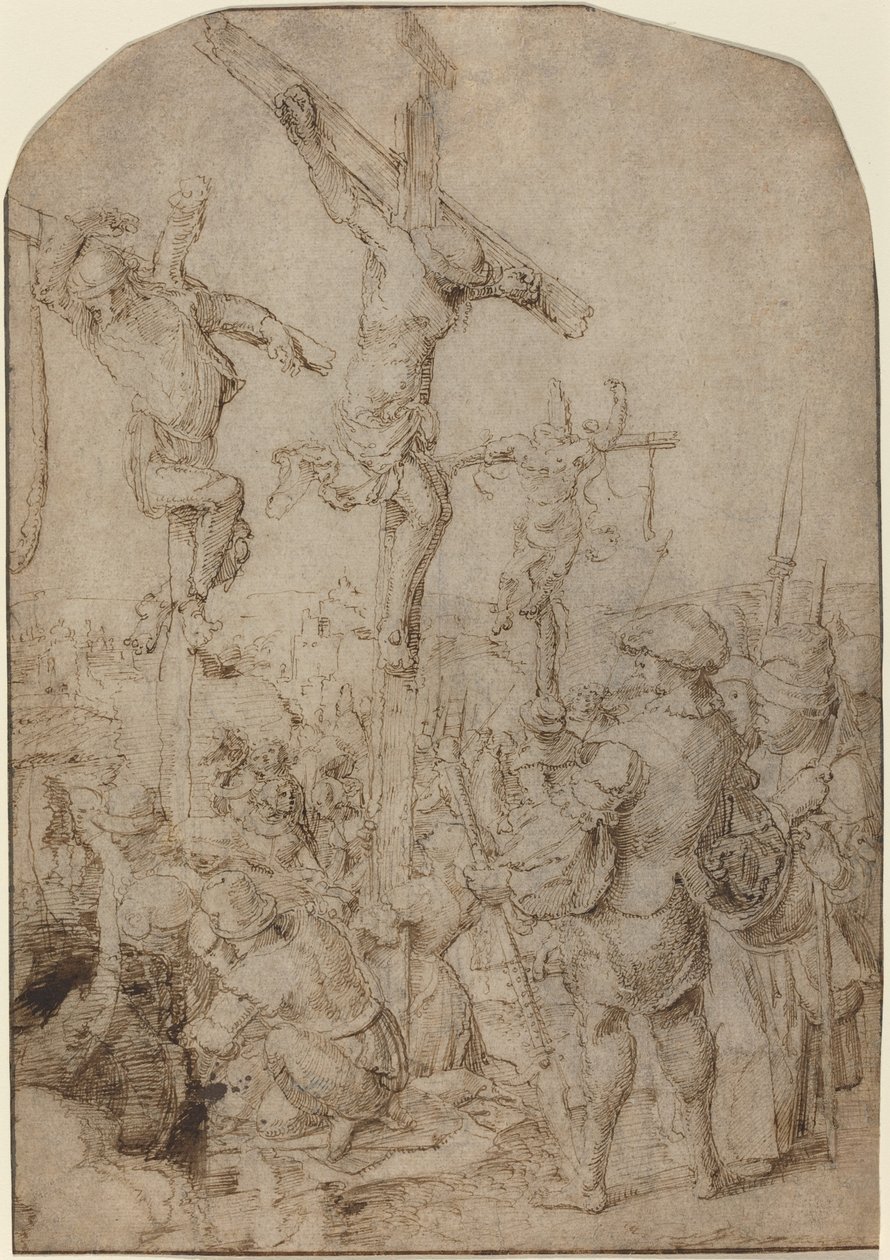 A keresztre feszítés alkotó: Netherlandish 16th Century
