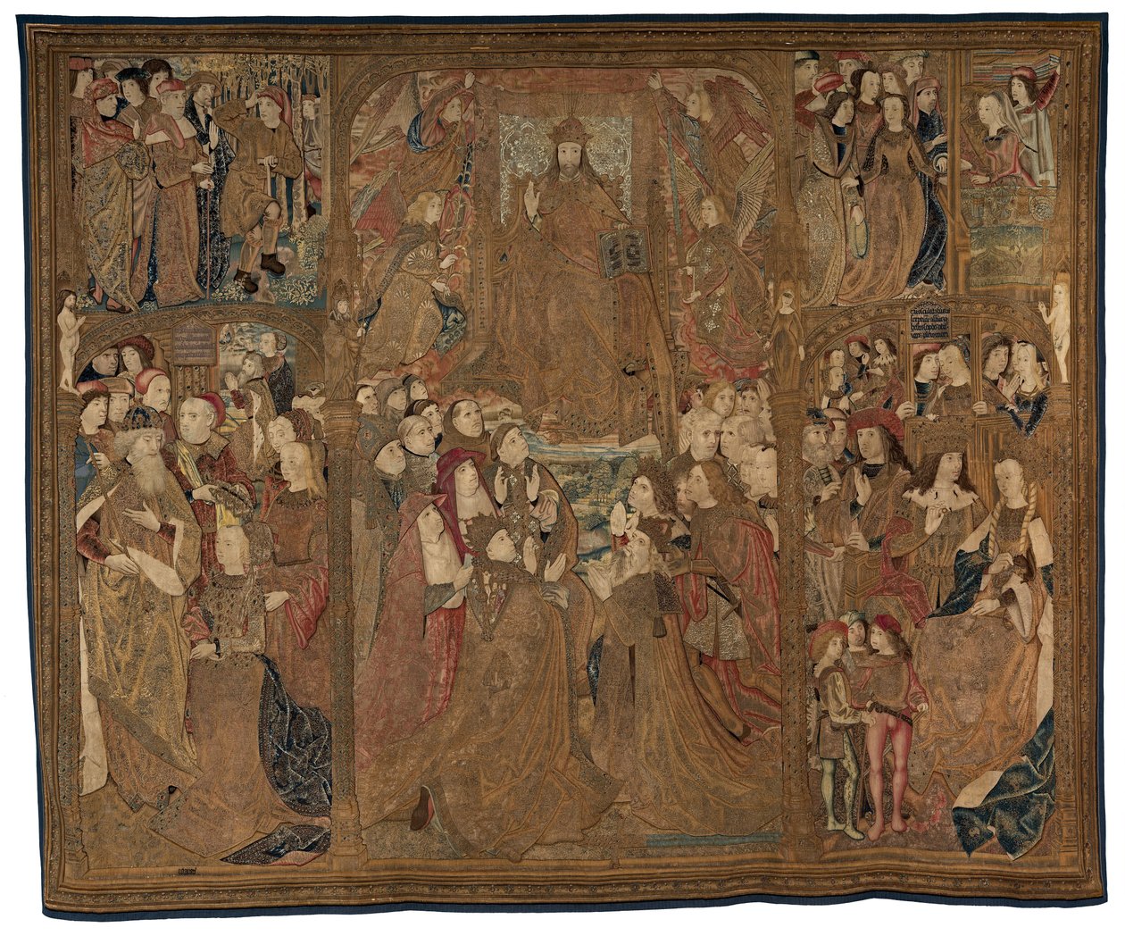Krisztus diadala ("The Mazarin Tapesry") alkotó: Netherlandish 16th Century