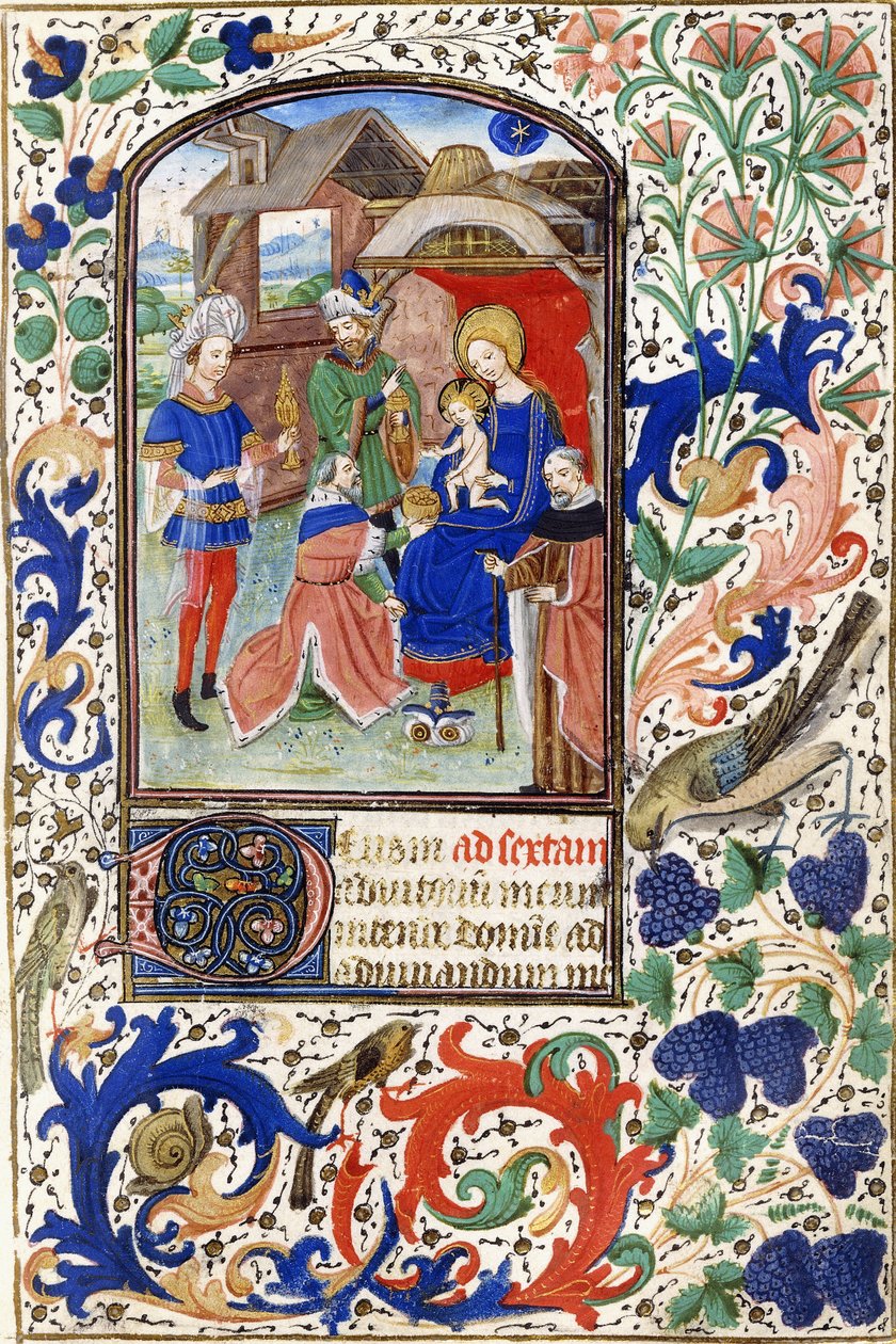 Mágusok imádása, 1450 körül alkotó: Netherlandish School