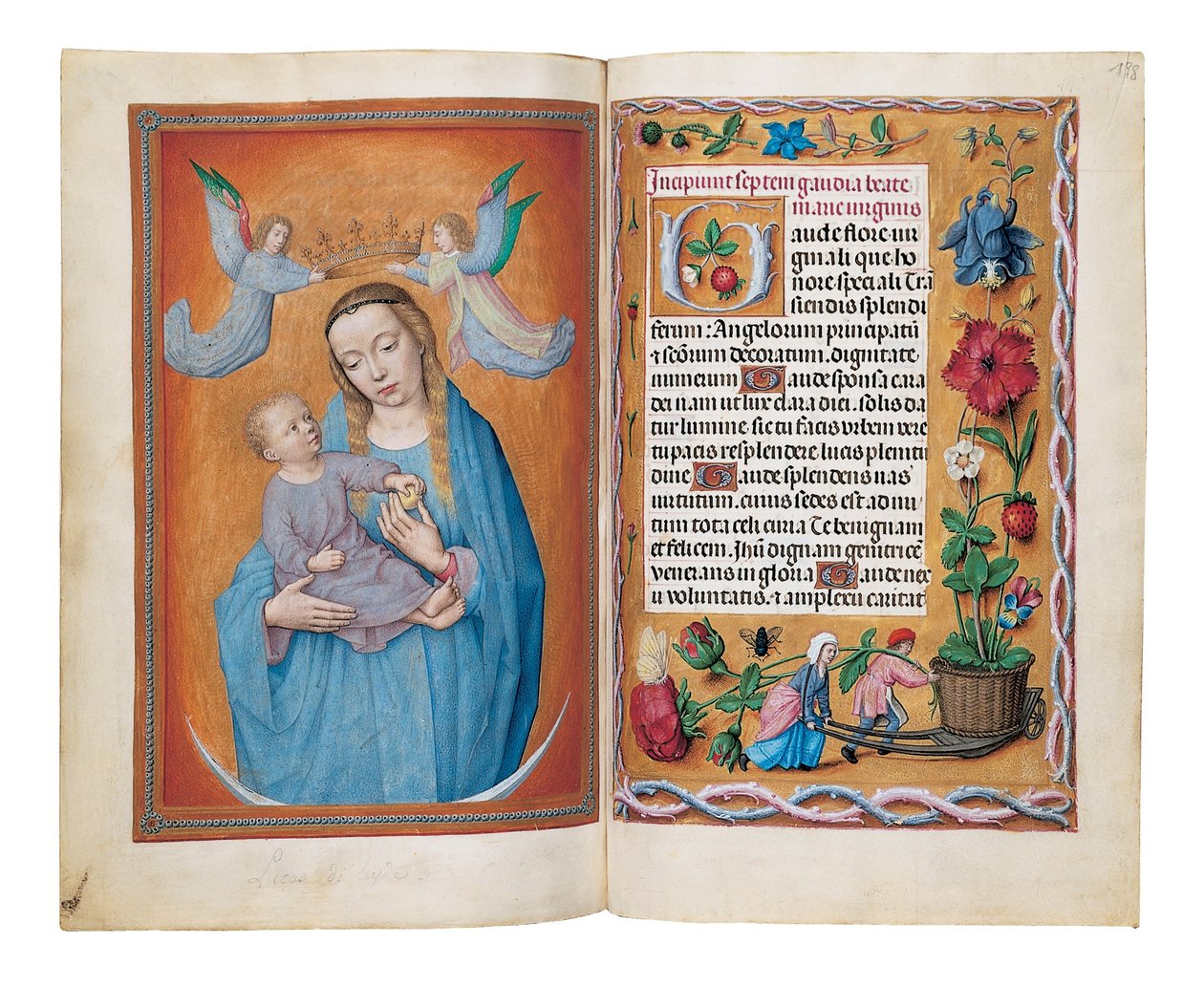 Órakönyv, Gent vagy esetleg Brugge, 1505 körül alkotó: Netherlandish School
