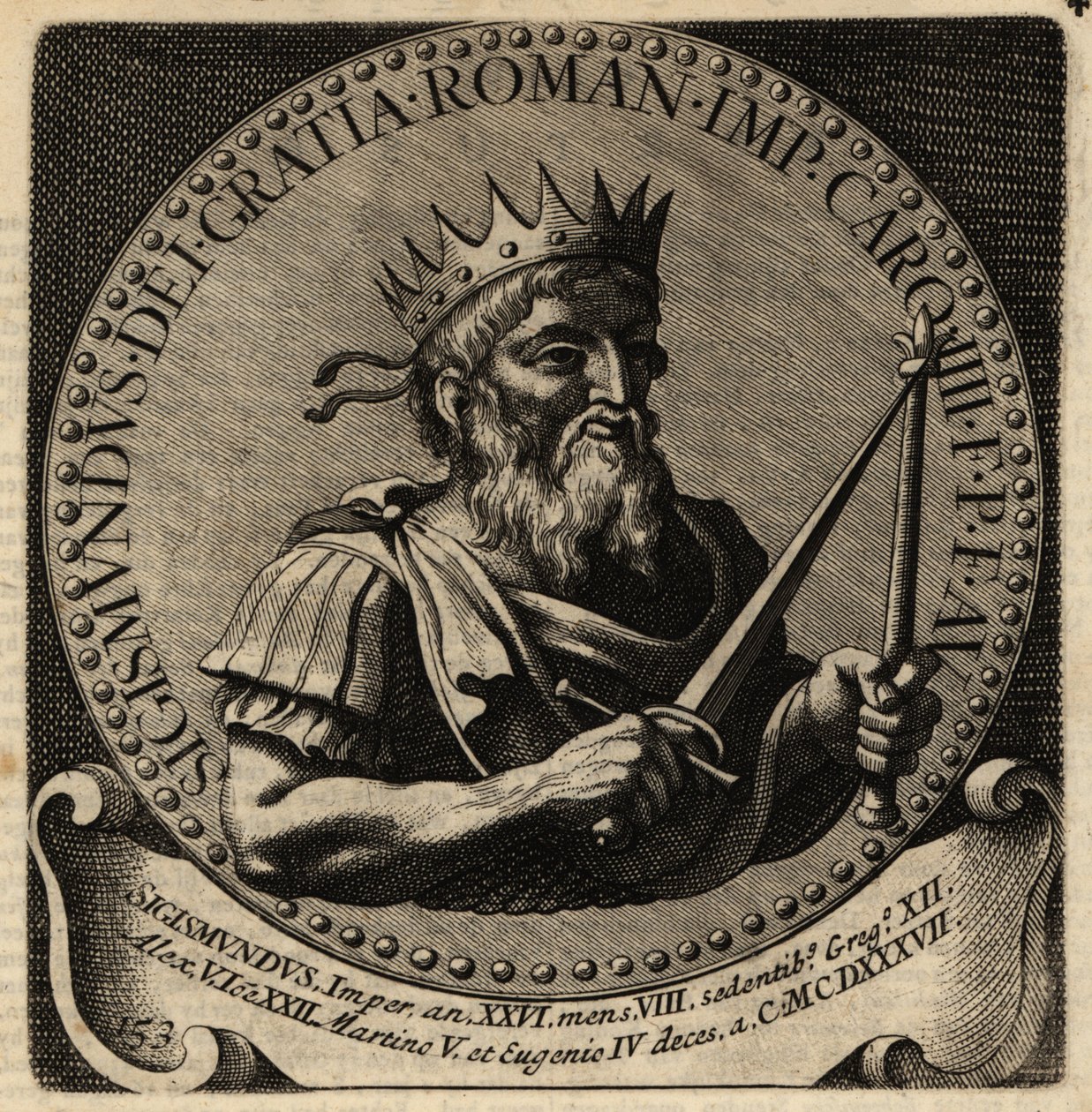Zsigmond szent római császár. alkotó: Netherlandish School