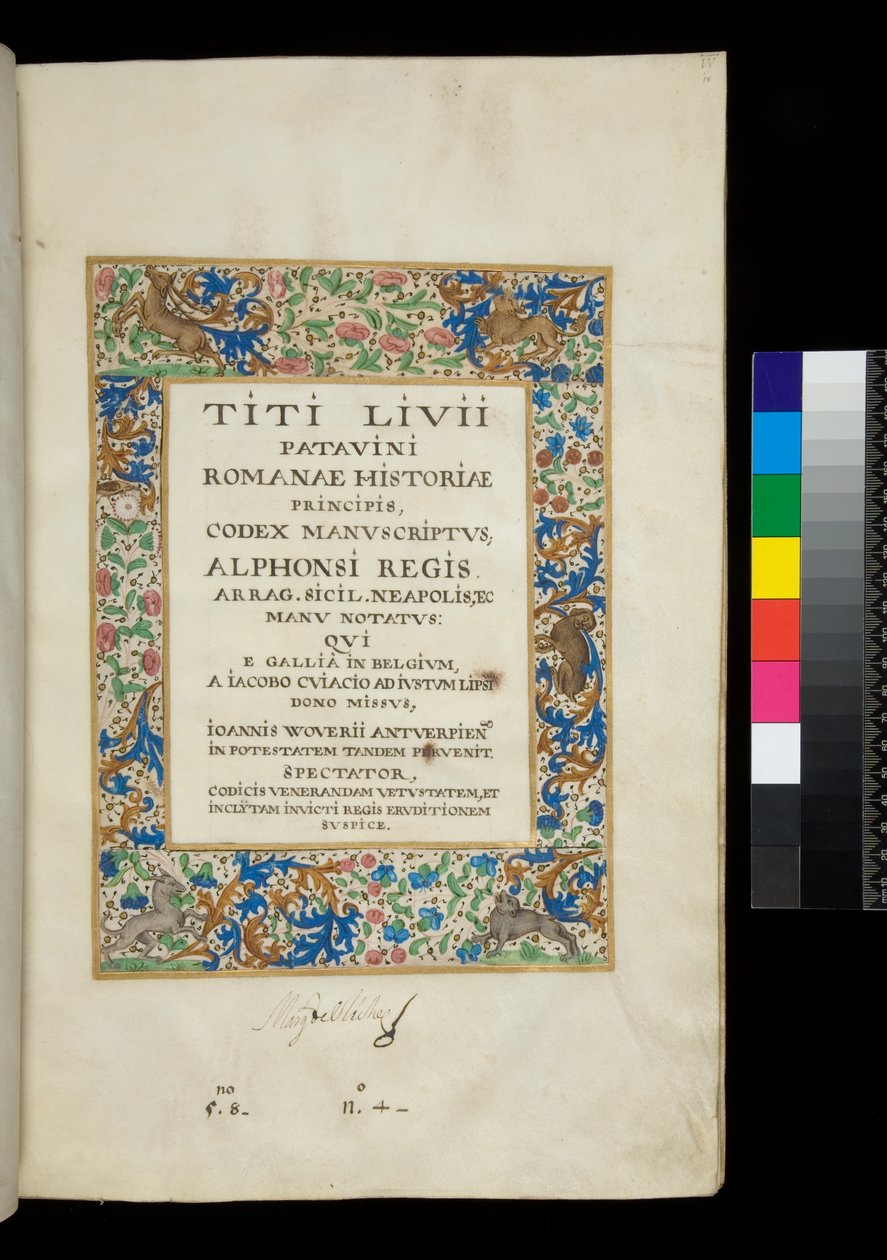 Ms 344. Livius, A város alapításától alkotó: Netherlandish School