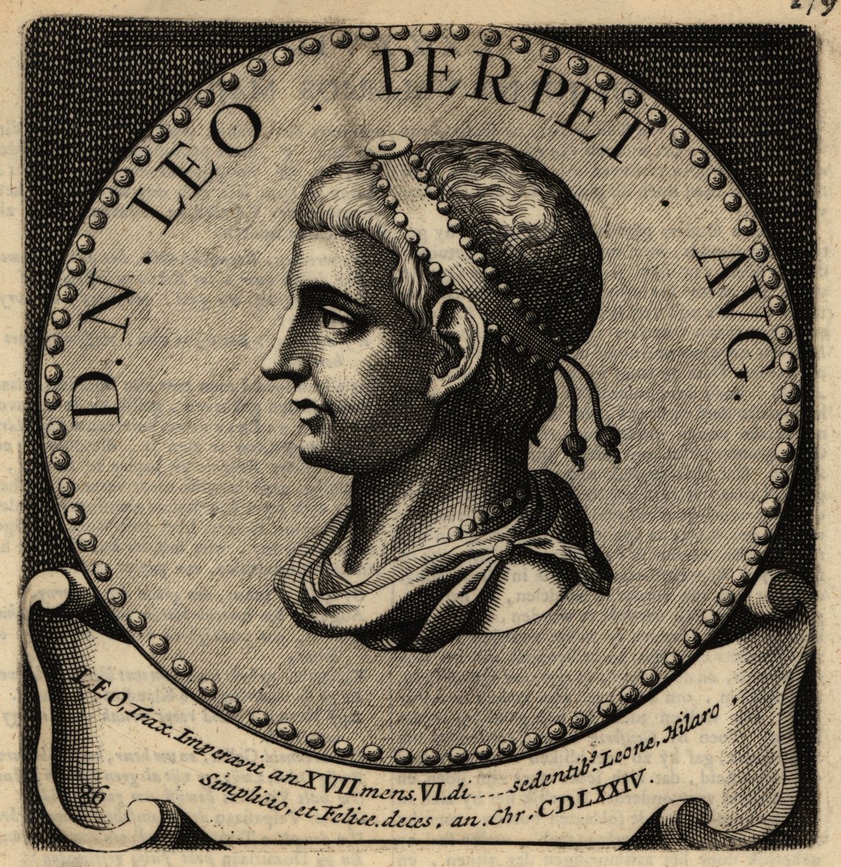 I. Leó római császár portréja. alkotó: Netherlandish School