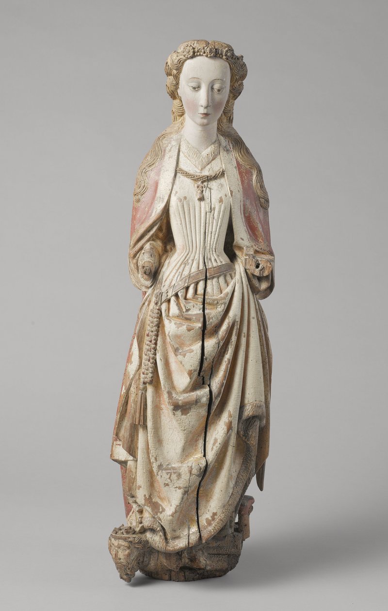 Meester van Koudewater Alexandriai Szent Katalin c. 1470 (dió) alkotó: Netherlandish School