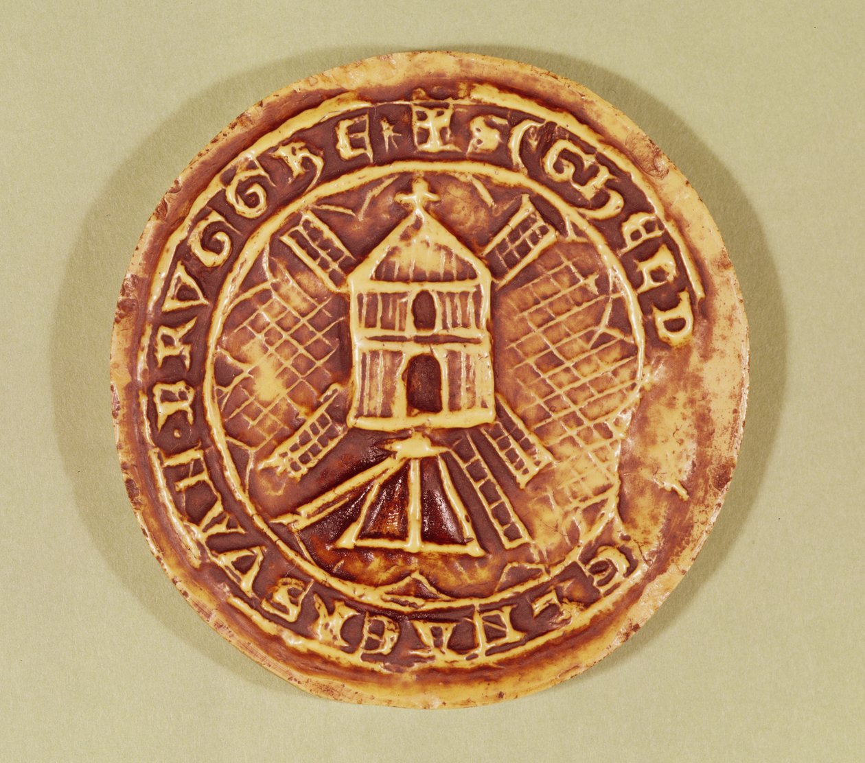 A Bruges-i Millers Céh pecsétje, 1407 alkotó: Netherlandish School
