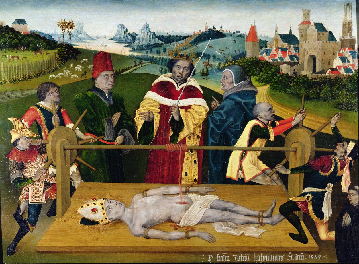 Szent Erasmus vértanúsága alkotó: Netherlandish School