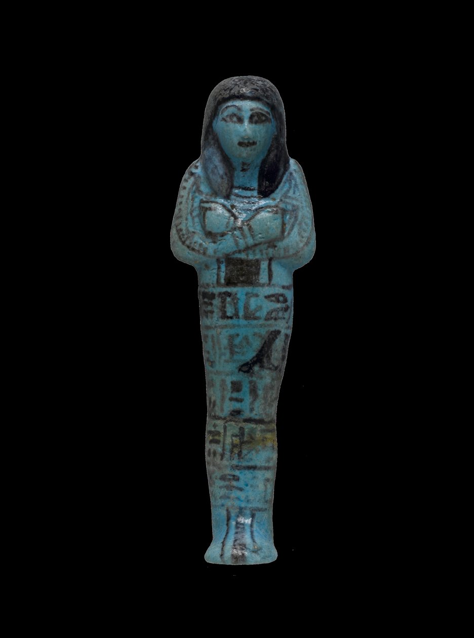 Riya Shabti, 19-20. dinasztia (fajansz) alkotó: New Kingdom Egyptian