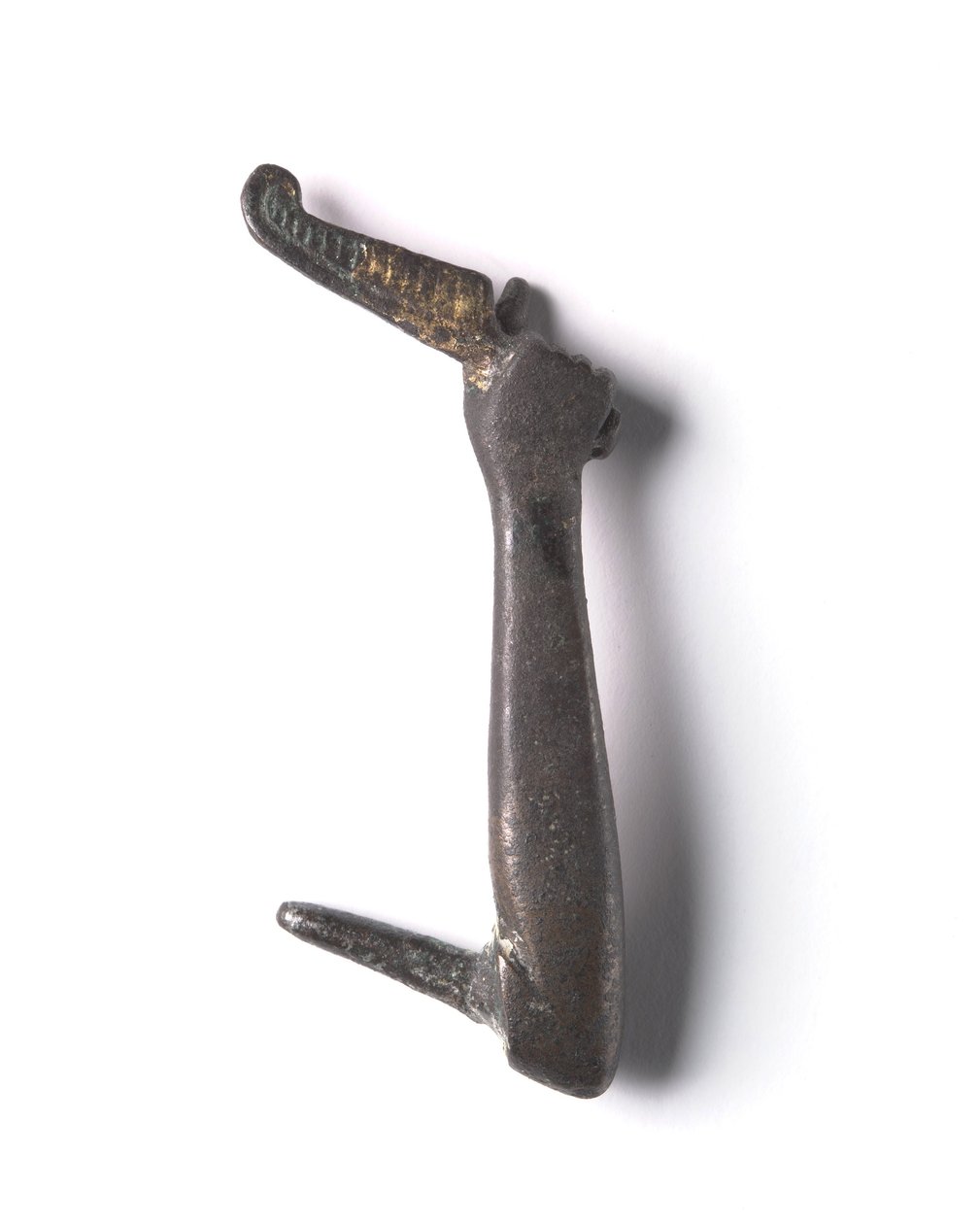 Bronz hegy egy "Shawabty kötegből": Kar tollal, a 18. és a 19. dinasztia végén, ie 1336-1256 körül alkotó: New Kingdom Egyptian